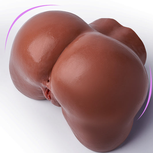 Amina — Moule déesse au gros cul brun foncé de 10 kg – plein et rond, profond dans le désir !