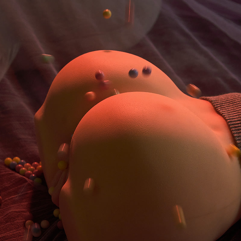 Lily : Masturbateur masculin réaliste 3D couleur marron