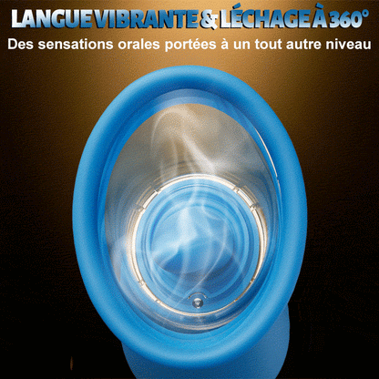 Sierra – Stimulateur clitoridien et des mamelons à succion intense avec léchage par la langue