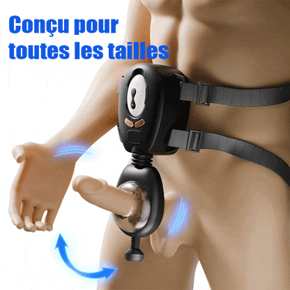 【Envoyé le 15 Juillet】AssistPro-main libre ! 9 Va-et-Viens 9 Vibration Masturbateur portable
