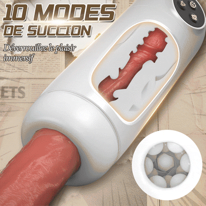 Skyline-10 Succion 10 Vibration Masturbateur masculin