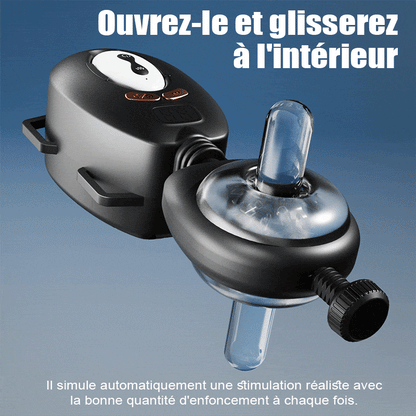 【Envoyé le 15 Juillet】AssistPro-main libre ! 9 Va-et-Viens 9 Vibration Masturbateur portable