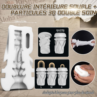 Skyline-10 Succion 10 Vibration Masturbateur masculin