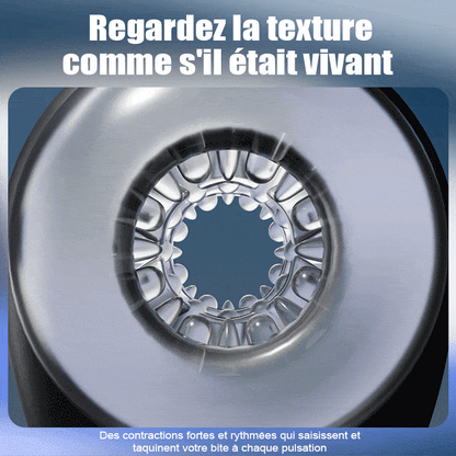 【Envoyé le 15 Juillet】AssistPro-main libre ! 9 Va-et-Viens 9 Vibration Masturbateur portable