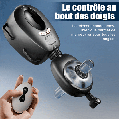 【Envoyé le 15 Juillet】AssistPro-main libre ! 9 Va-et-Viens 9 Vibration Masturbateur portable