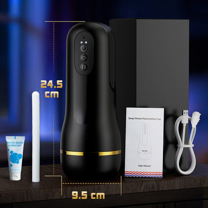 5 Succion 10 Vibration Entrée Vaginale Simulée Masturbateur Cup