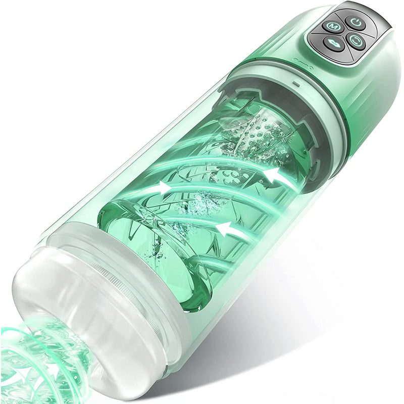 Masturbateur électrique Seekheart - 7 Modes D'aspiration & 10 Modes De Vibration - Neuf - Noir