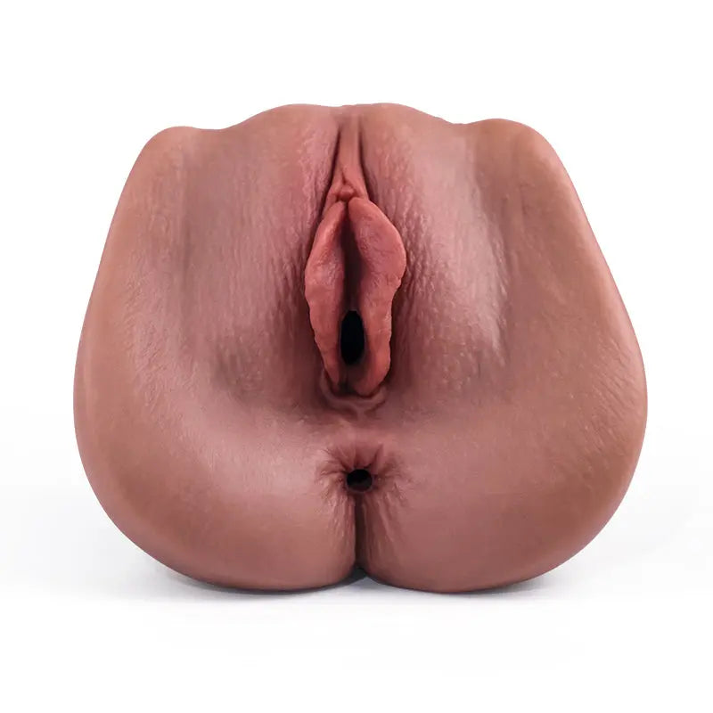 Chatte de Poche 2 en 1 brune vagin & anal 800g Acmejoy