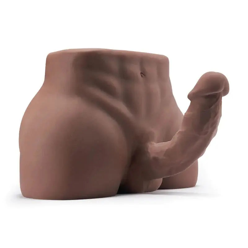 Masturbateur realiste avec gode en chocolat Acmejoy