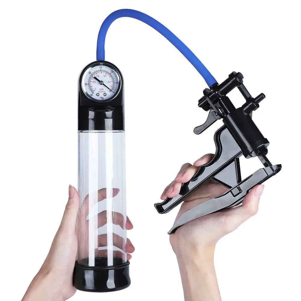 Pompe à pénis manuelle Agrandissement du pénis Manchon transparent 30CM Acmejoy