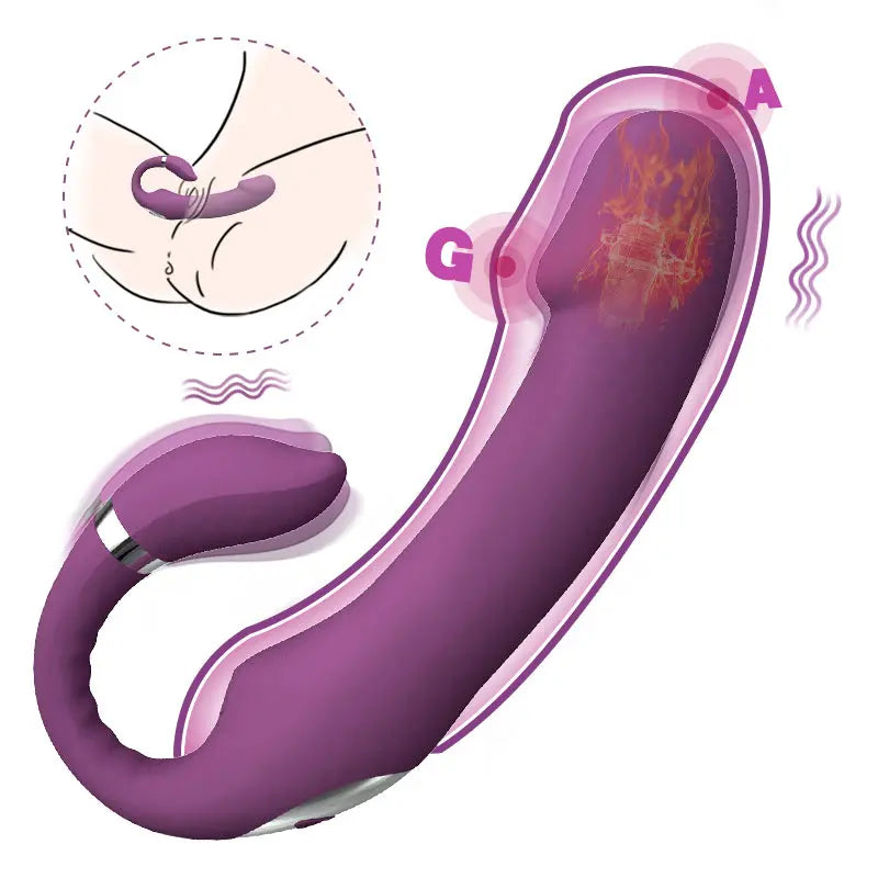 Vibromasseur à double tête de type C Acmejoy Acmejoy