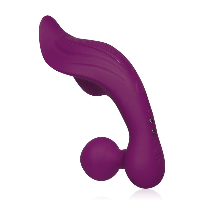 Vibromasseur porté Pano la queue de renard en couleur de fée 9 vibration Acmejoy
