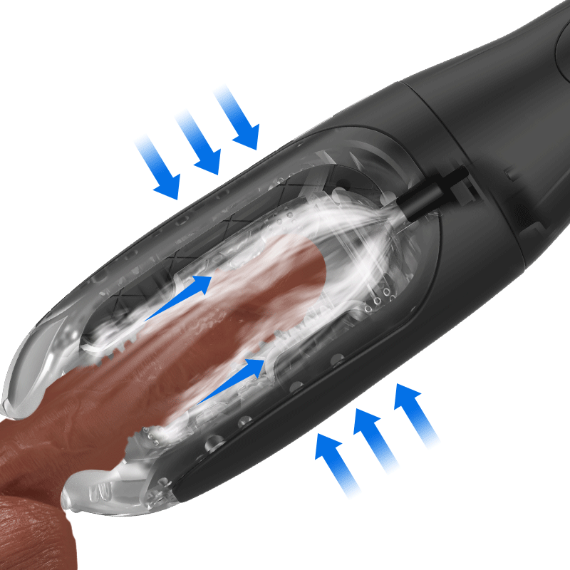 Masturbateur cup automatique Sexe oral 4 modes de succion 10 modes de vibration